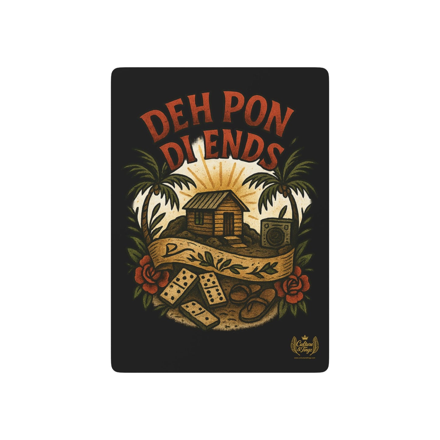 "Deh Pon Di Ends" Poker Cards - Complete Deck