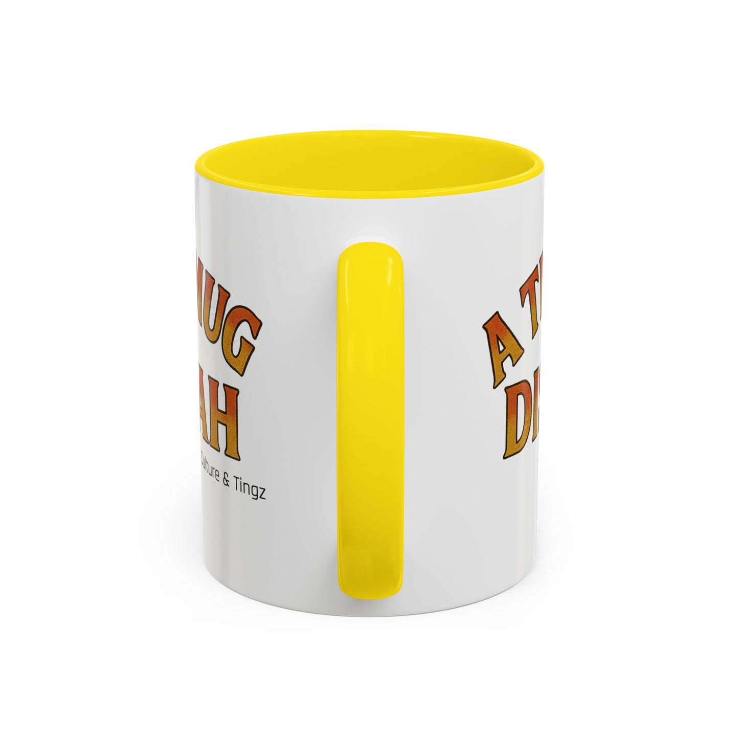 A Tea Mug Dis Yah – Accent Mug Letterwork Edition