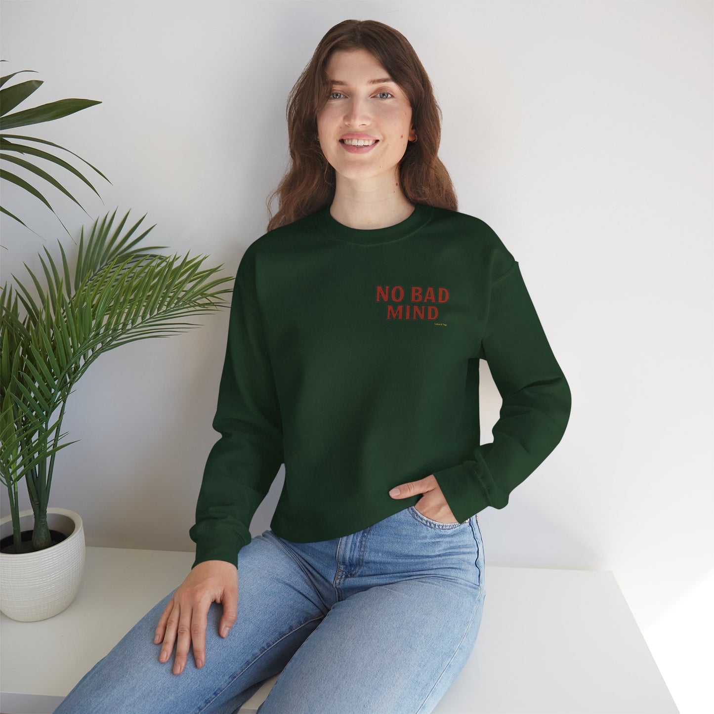 No Bad Mind - Unisex Crewneck Sweater
