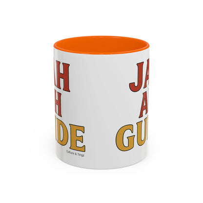 Jah Ah Guide Ceramic Mugs  – Letterwork Edition