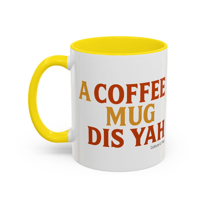 "A Coffee Mug Dis Yah" – Letterwork Edition
