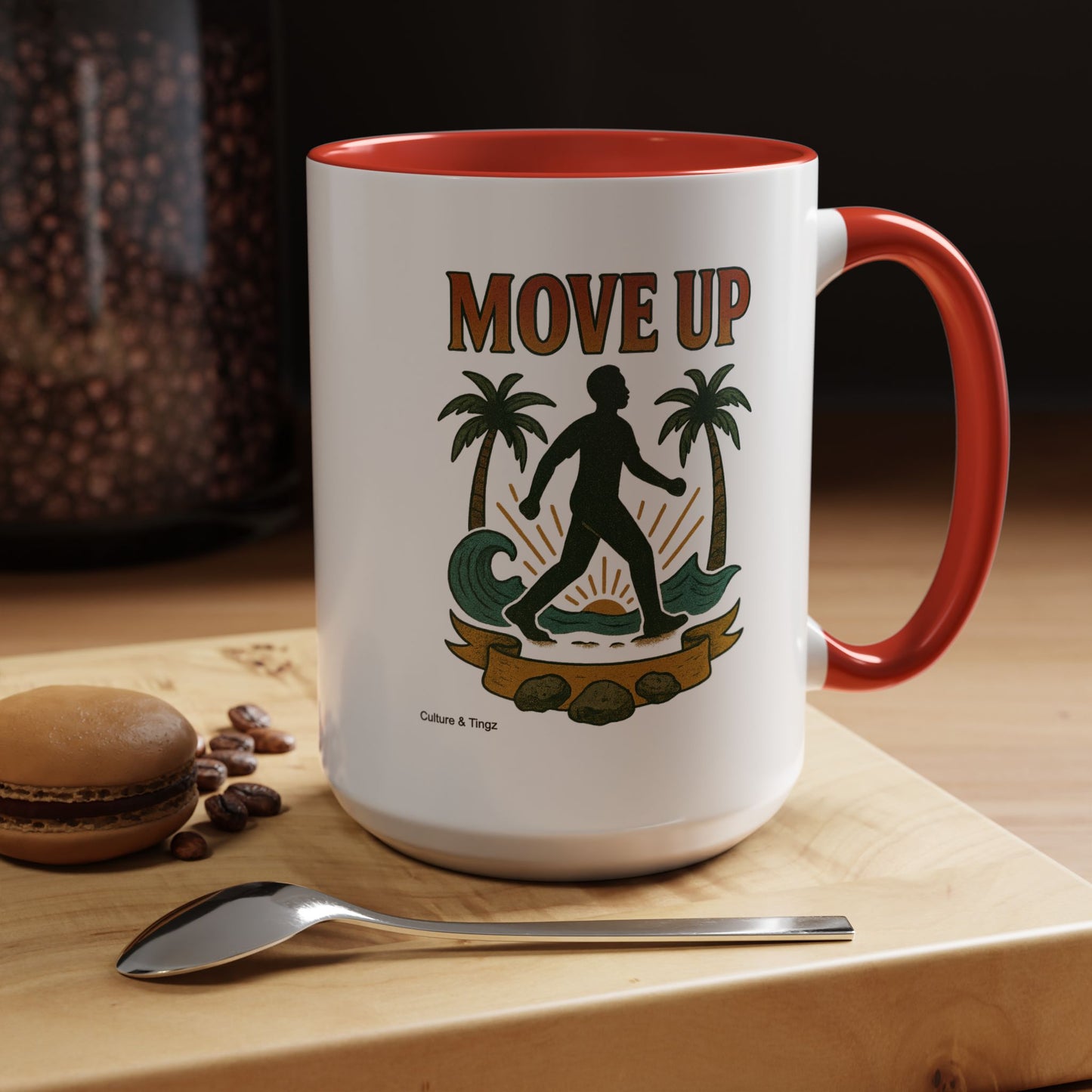 Move Up - Accent Coffee Mug