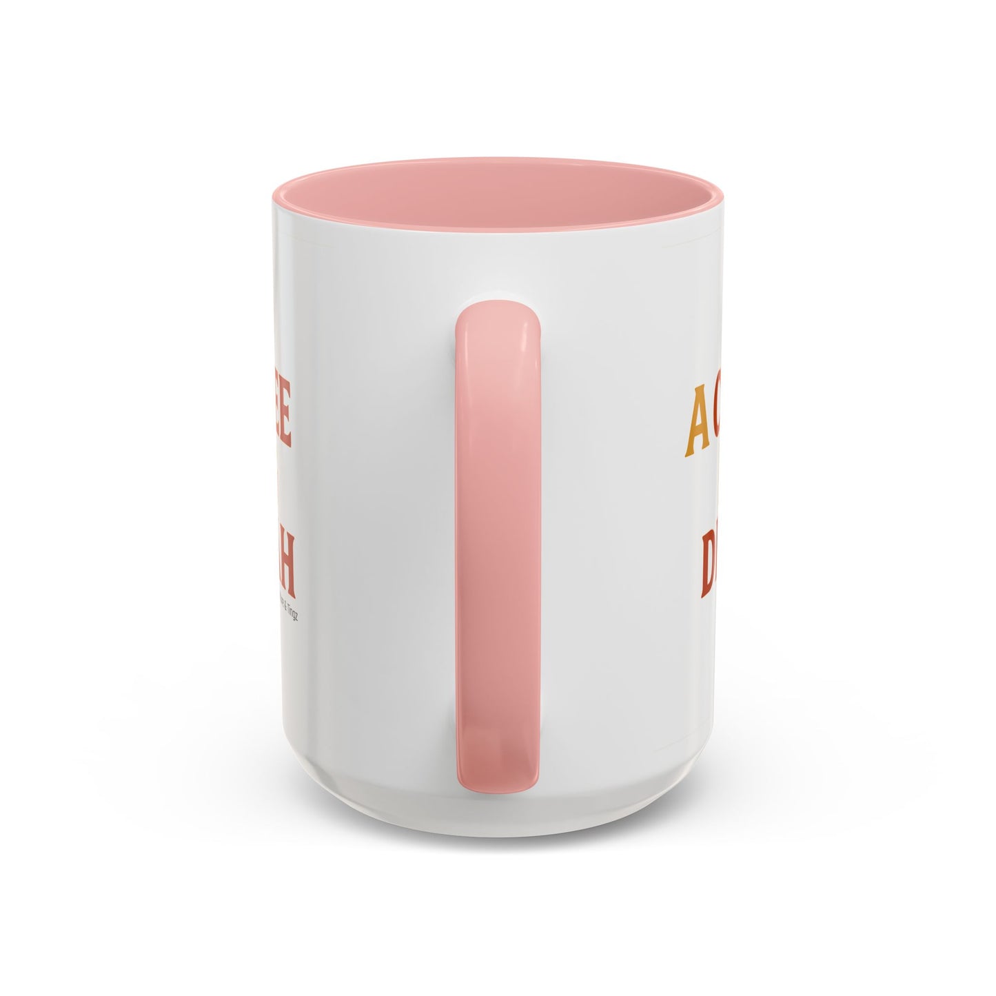 "A Coffee Mug Dis Yah" – Letterwork Edition