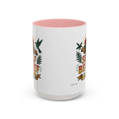 Self Belief - Accent Coffee Mug