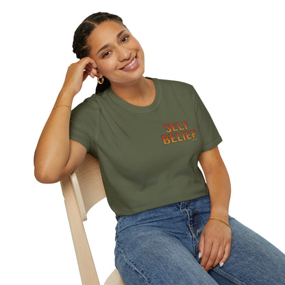 Self Belief -  Unisex Short Sleeve Tee