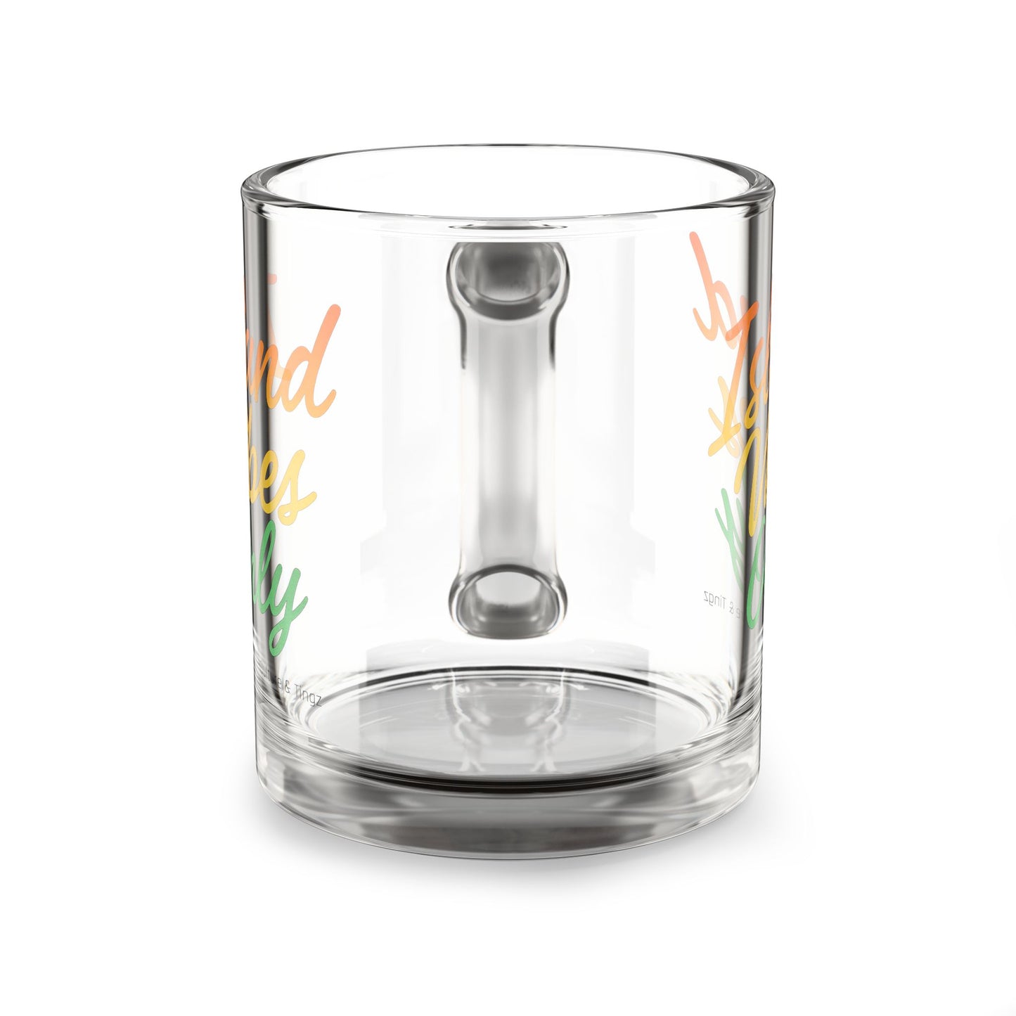 Island Vibes Only Glass Mug - 10oz. (Letterwork Edition)