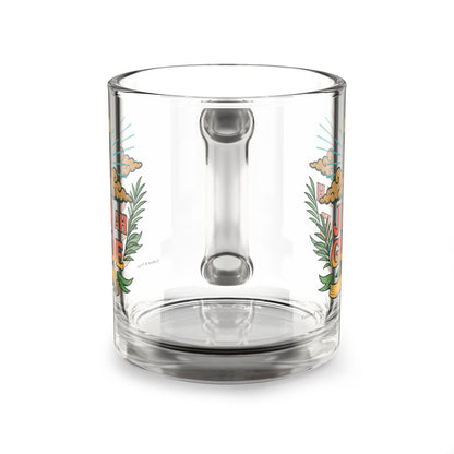 "Jah Ah Guide" Glass Mug