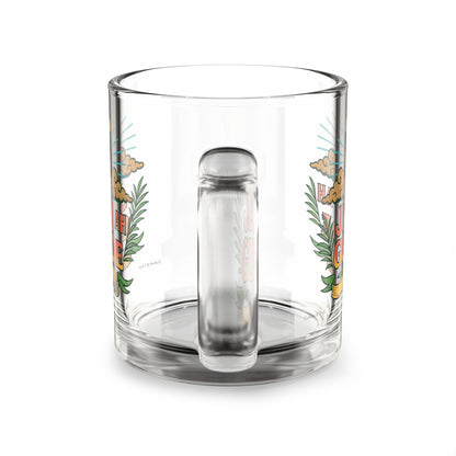 "Jah Ah Guide" Glass Mug