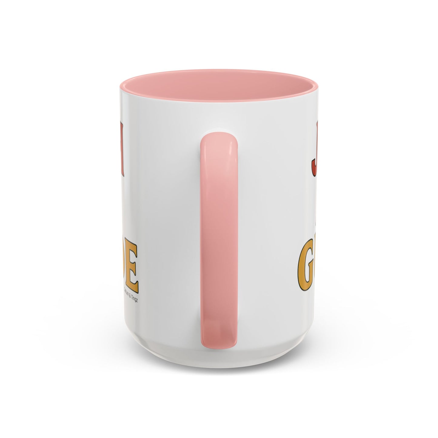 Jah Ah Guide Ceramic Mugs  – Letterwork Edition