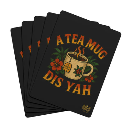 "A Tea Mug Dis Yah" Poker Cards - Complete Deck