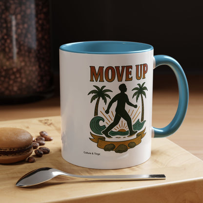 Move Up - Accent Coffee Mug