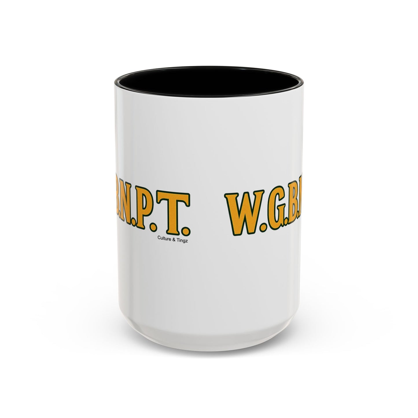 W.G.B.N.P.T. Ceramic Mugs  – Letterwork Edition