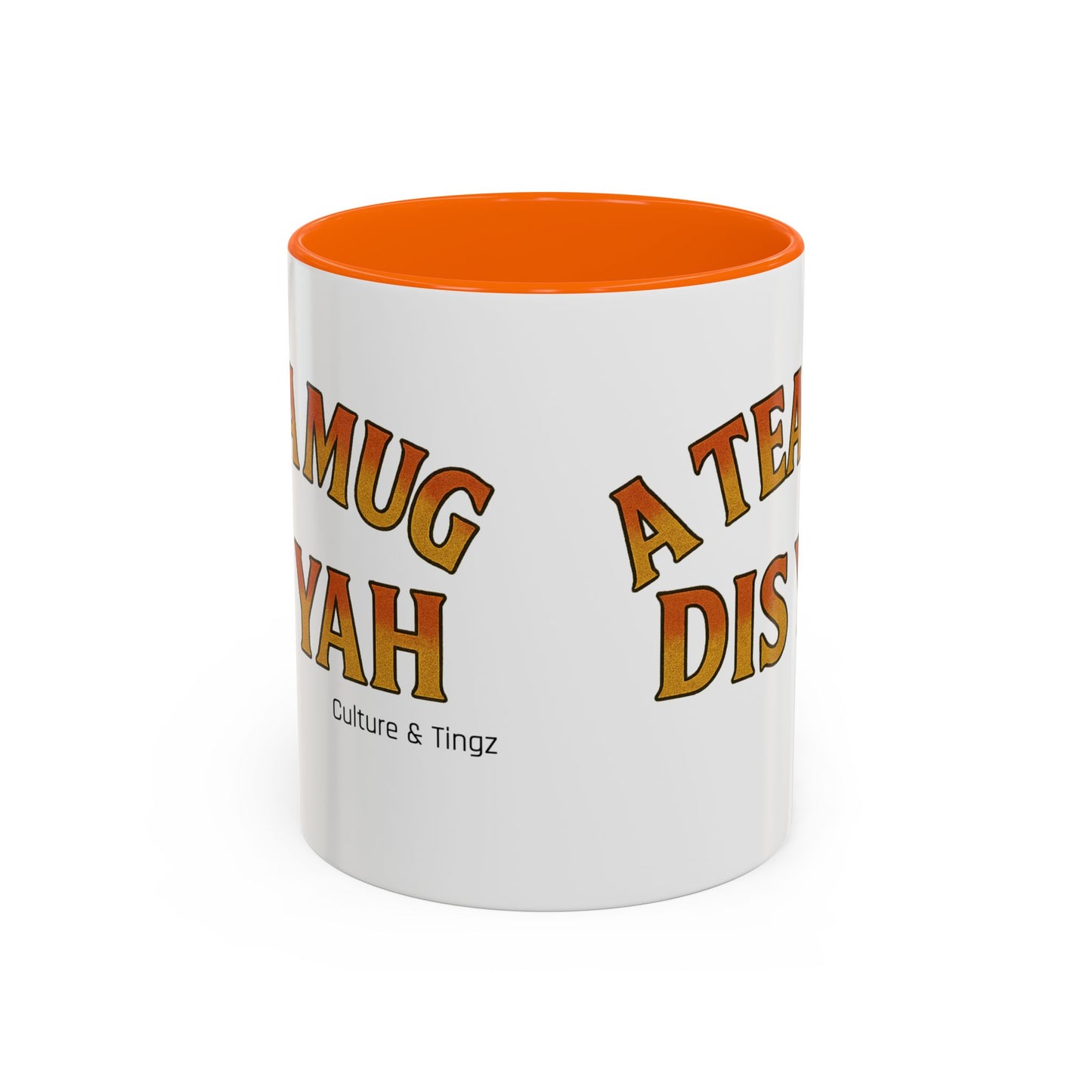 A Tea Mug Dis Yah – Accent Mug Letterwork Edition
