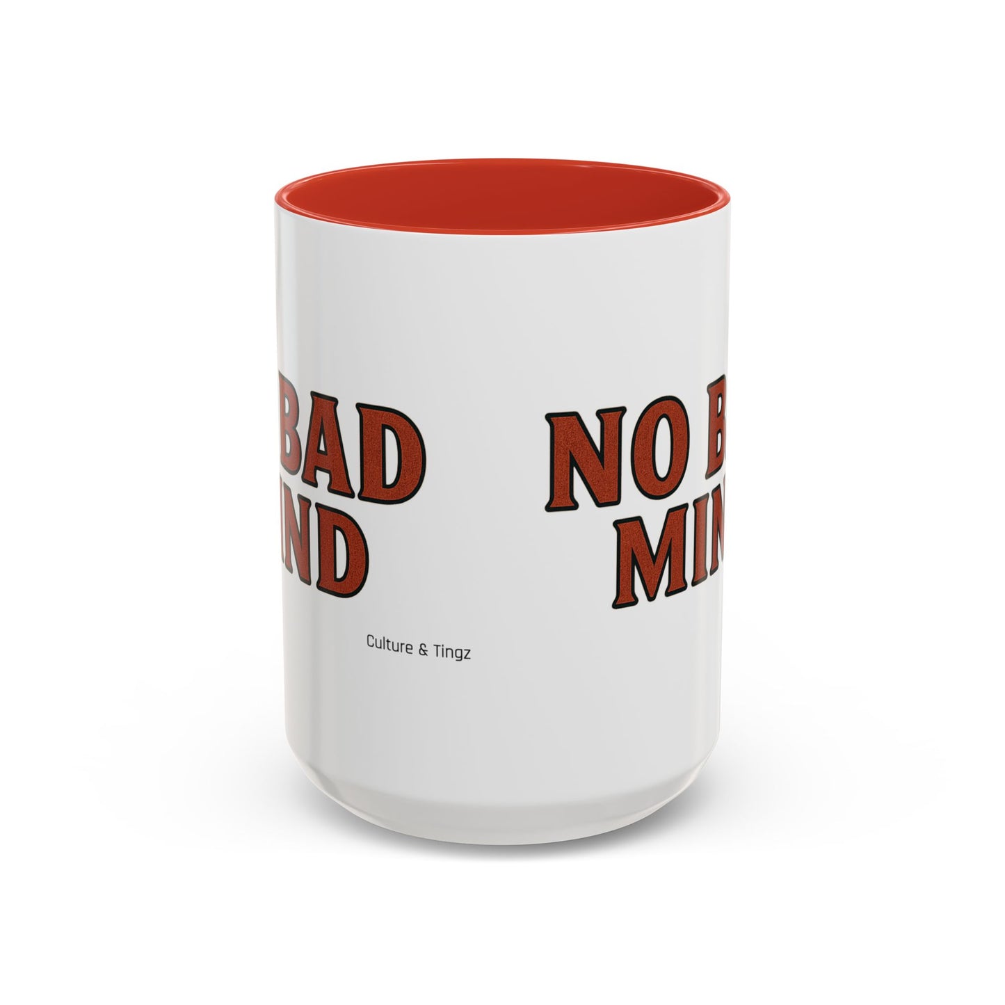 No Bad Mind Ceramic Mugs  – Letterwork Edition
