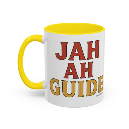Jah Ah Guide Ceramic Mugs  – Letterwork Edition