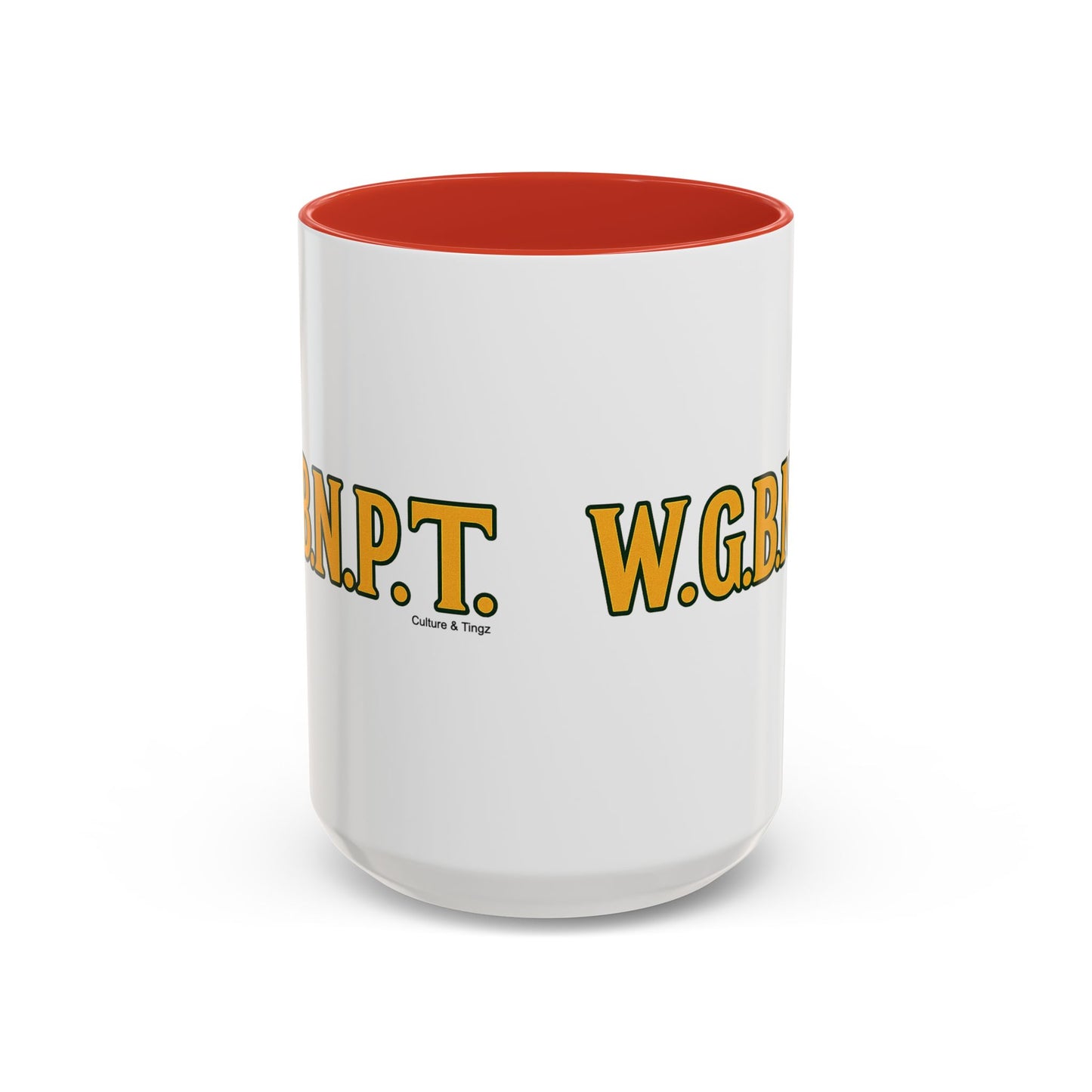 W.G.B.N.P.T. Ceramic Mugs  – Letterwork Edition