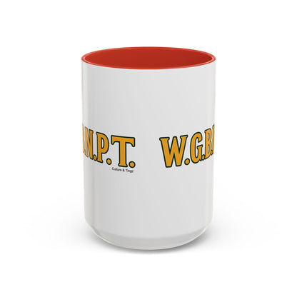 W.G.B.N.P.T. Ceramic Mugs  – Letterwork Edition