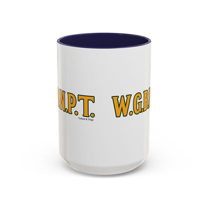 W.G.B.N.P.T. Ceramic Mugs  – Letterwork Edition