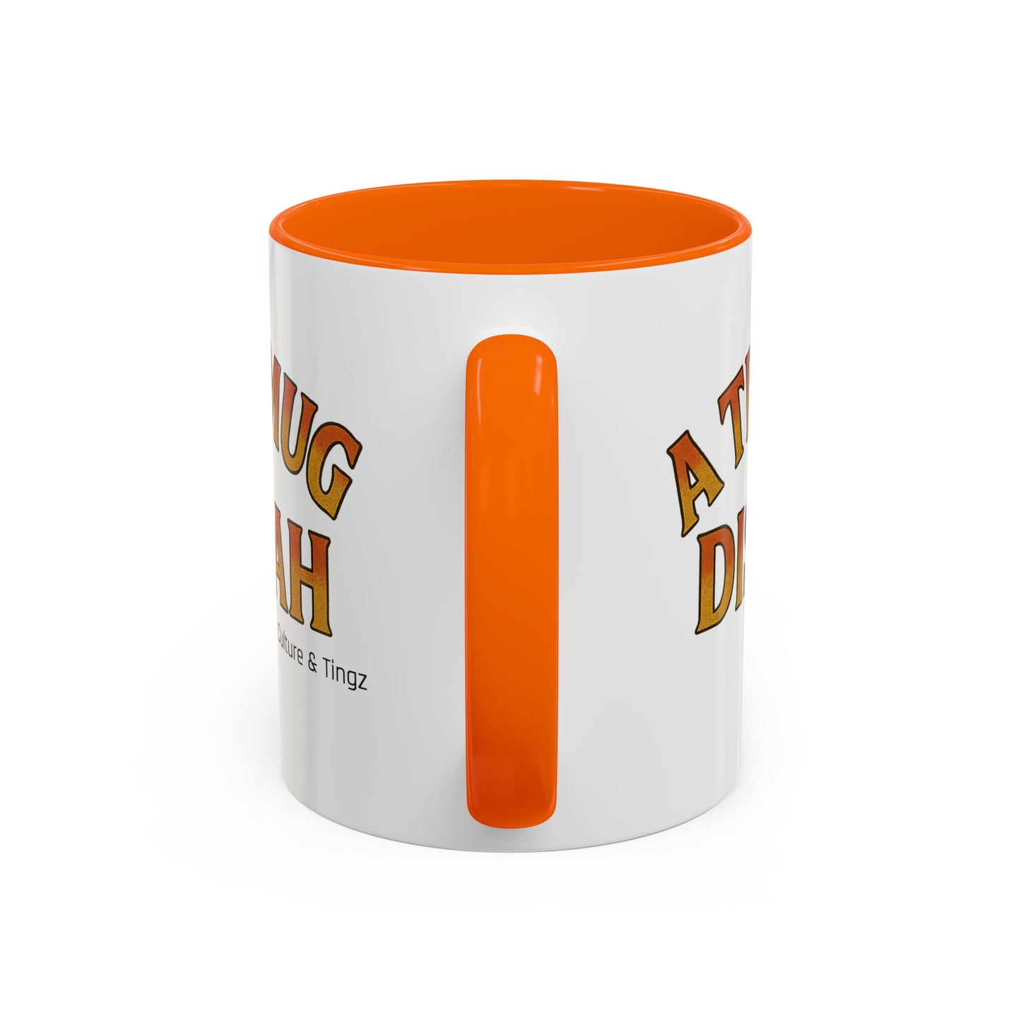 A Tea Mug Dis Yah – Accent Mug Letterwork Edition