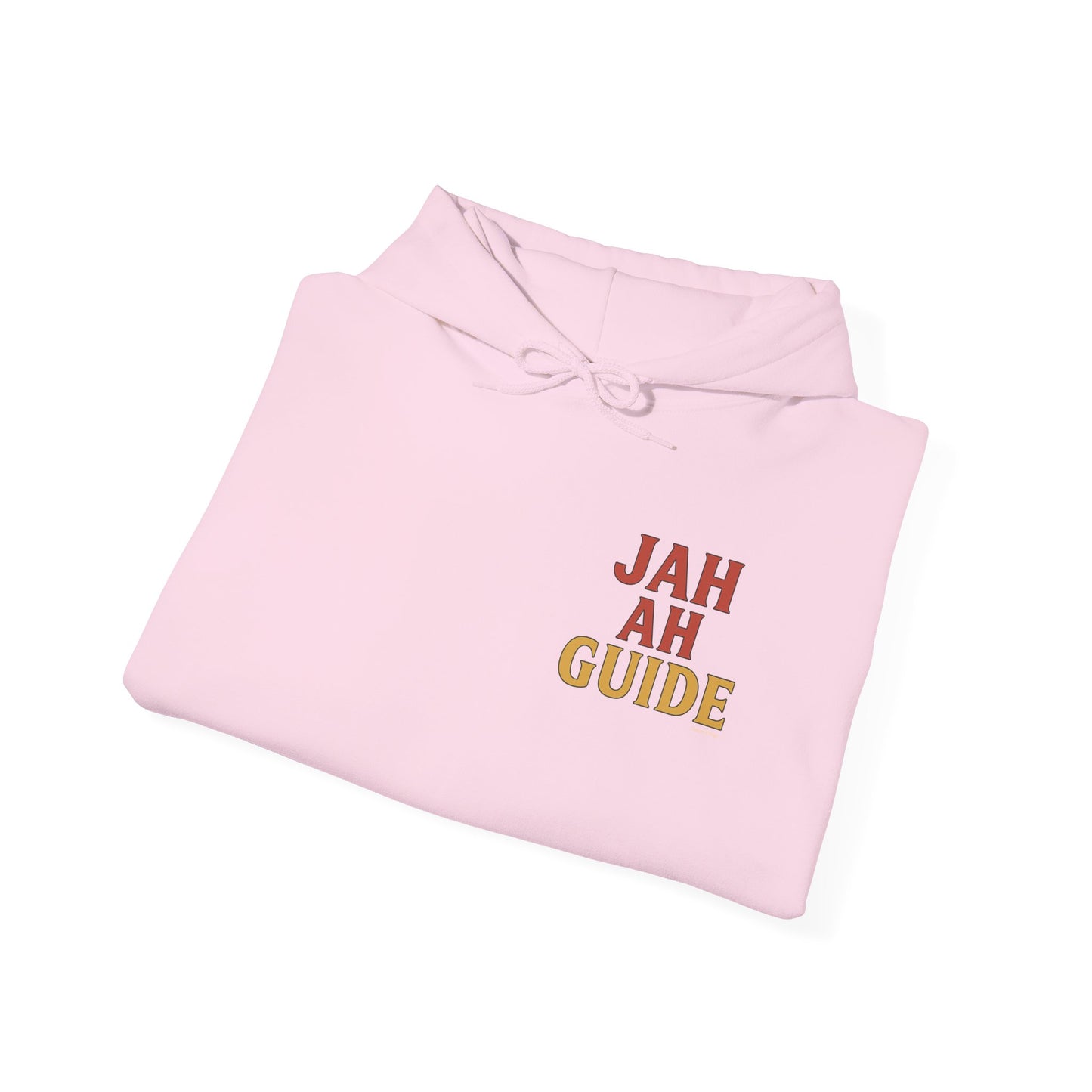 Jah Ah Guide - Unisex Hoodie (Letterwork front, Artwork Back)