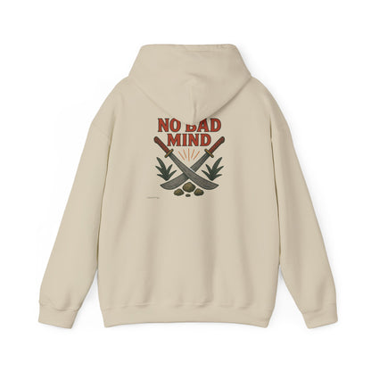 No Bad Mind - Unisex Hoodie (Letterwork front, Artwork Back)
