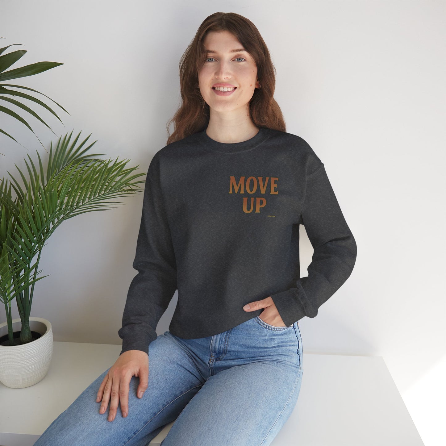 Move Up - Unisex Crewneck Sweater