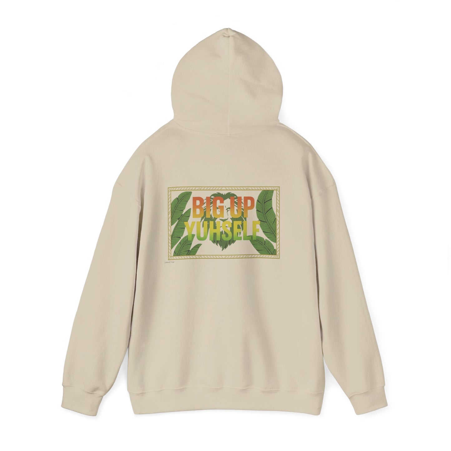 Big Up Yuhself - Unisex Hoodie (Letterwork edition)