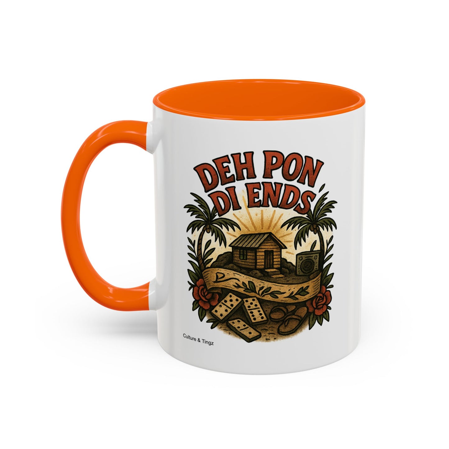 Deh Pon Di Ends - Accent Coffee Mug