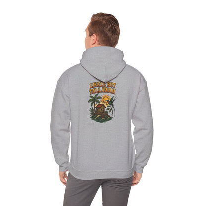 Likkle but Tallawah - Unisex Hoodie (Letterwork front, Artwork Back)