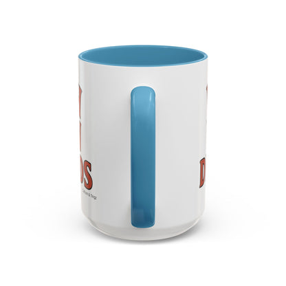 Deh Pon Di Ends Ceramic Mugs  – Letterwork Edition