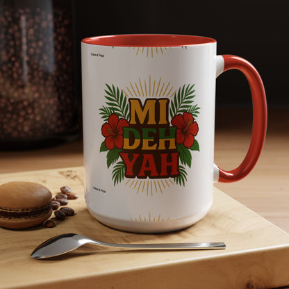 Mi Deh Yah Ceramic Mugs  – Artwork Edition