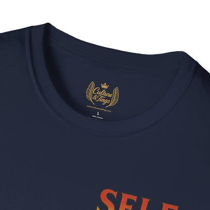 Self Belief  -  Unisex Short Sleeve Tee (Lettering Front, Full Artwork Back)