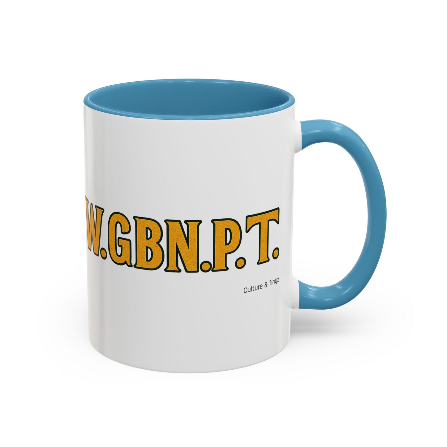 W.G.B.N.P.T. Ceramic Mugs  – Letterwork Edition