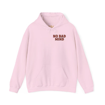 No Bad Mind - Unisex Hoodie (Letterwork front, Artwork Back)