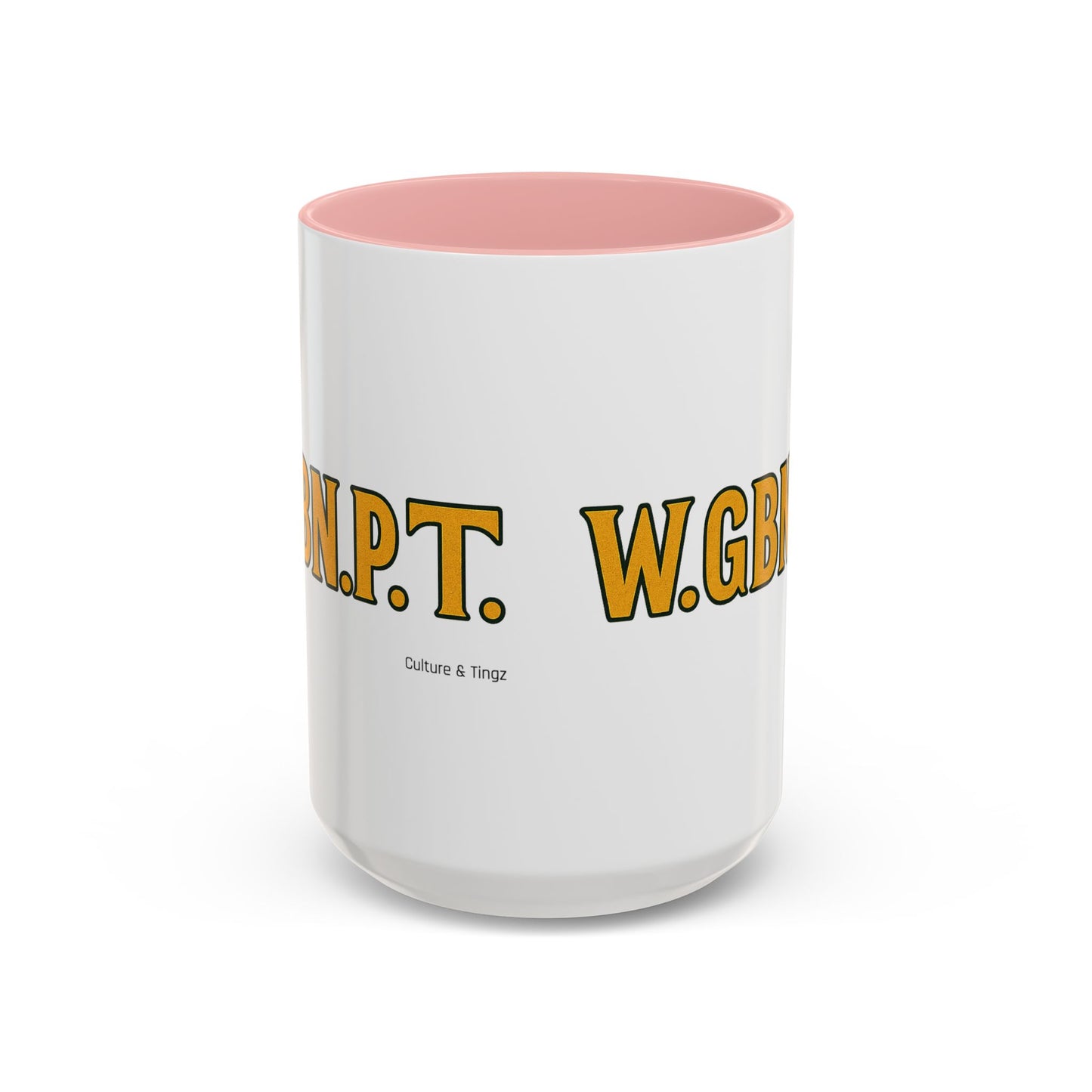 W.G.B.N.P.T. Ceramic Mugs  – Letterwork Edition
