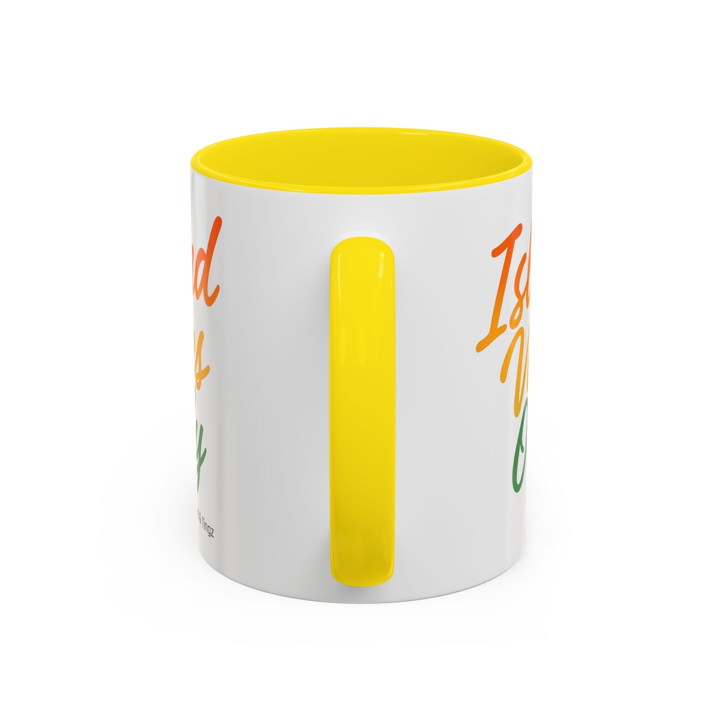 Island Vibes Only Ceramic Mugs  – Letterwork Edition