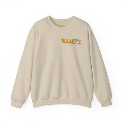 W.G.B.N.P.T. - Unisex Crewneck Sweater (Letterwork Front, Full Artwork Back)