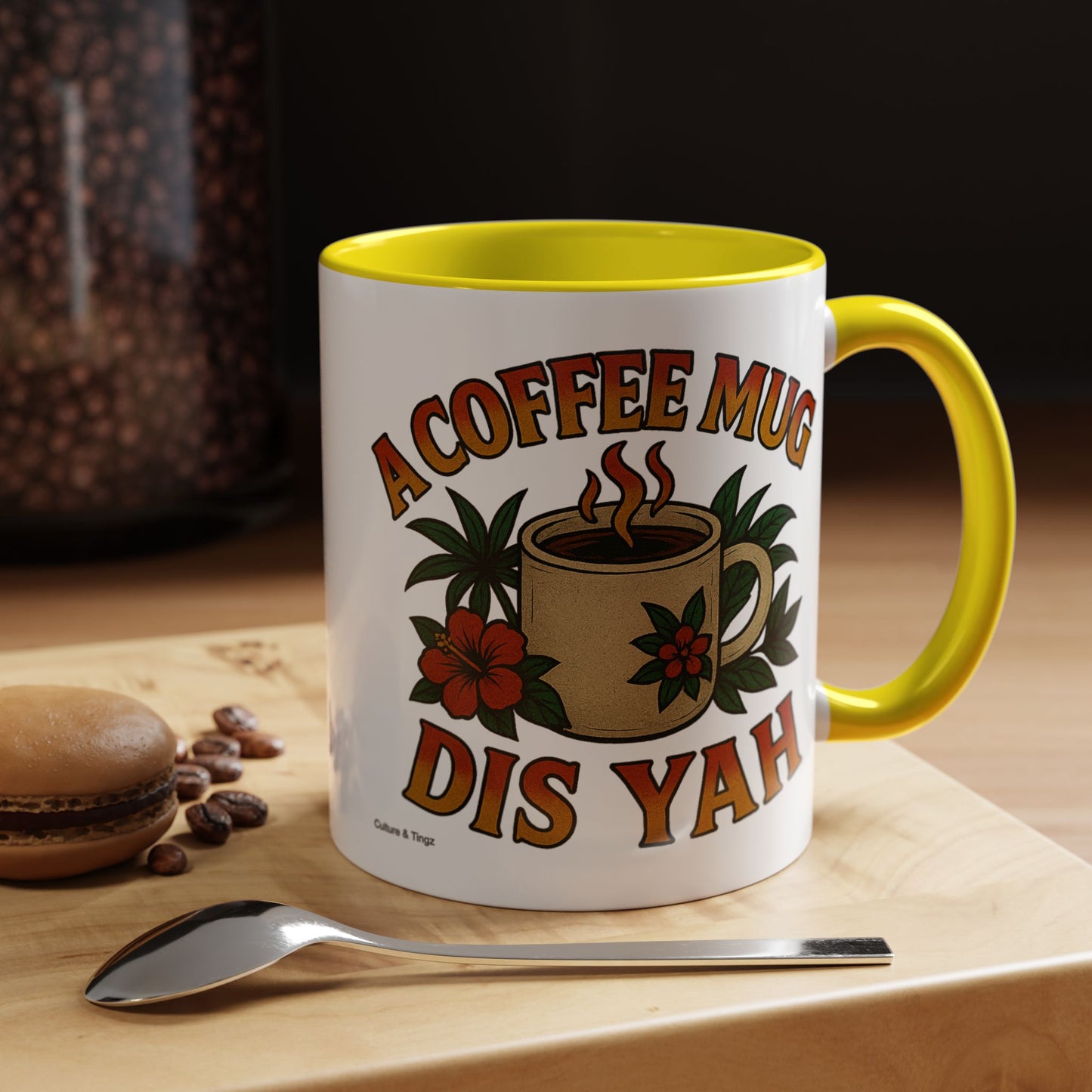 A Coffee Mug Dis Yah - Accent Coffee Mug