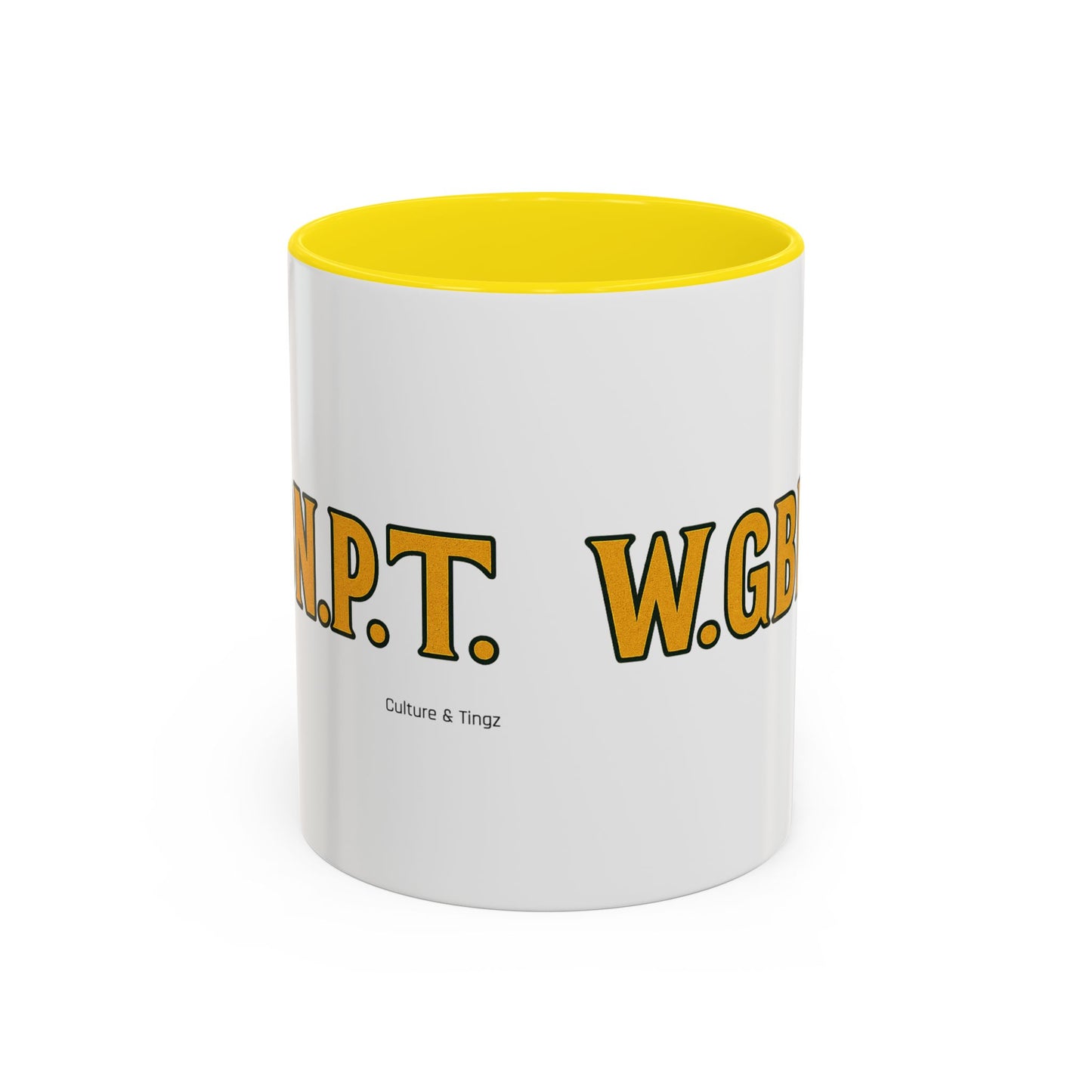 W.G.B.N.P.T. Ceramic Mugs  – Letterwork Edition