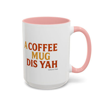 "A Coffee Mug Dis Yah" – Letterwork Edition