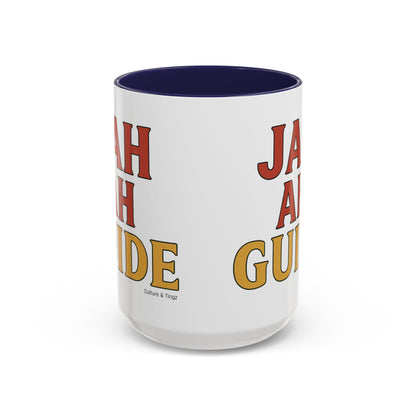 Jah Ah Guide Ceramic Mugs  – Letterwork Edition