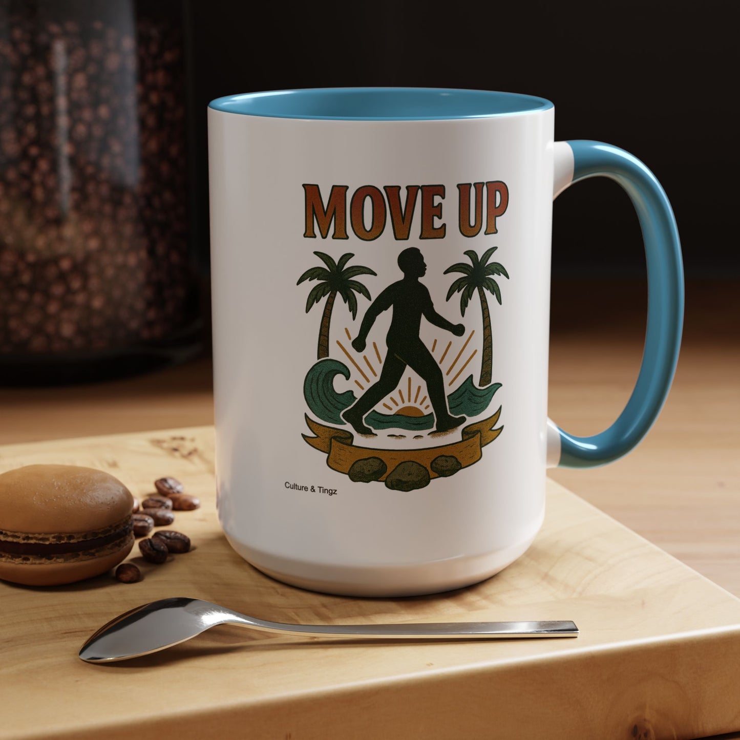 Move Up - Accent Coffee Mug
