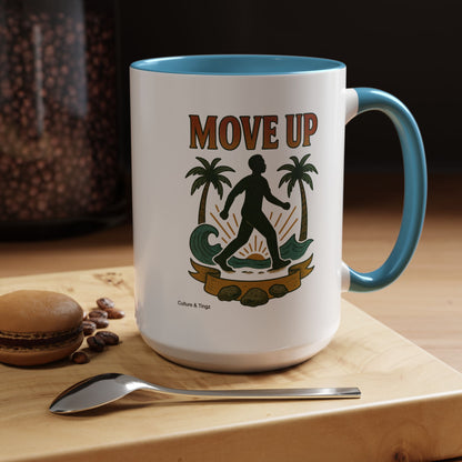 Move Up - Accent Coffee Mug