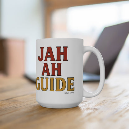 Jah Ah Guide Ceramic Mugs- Letterwork Collection