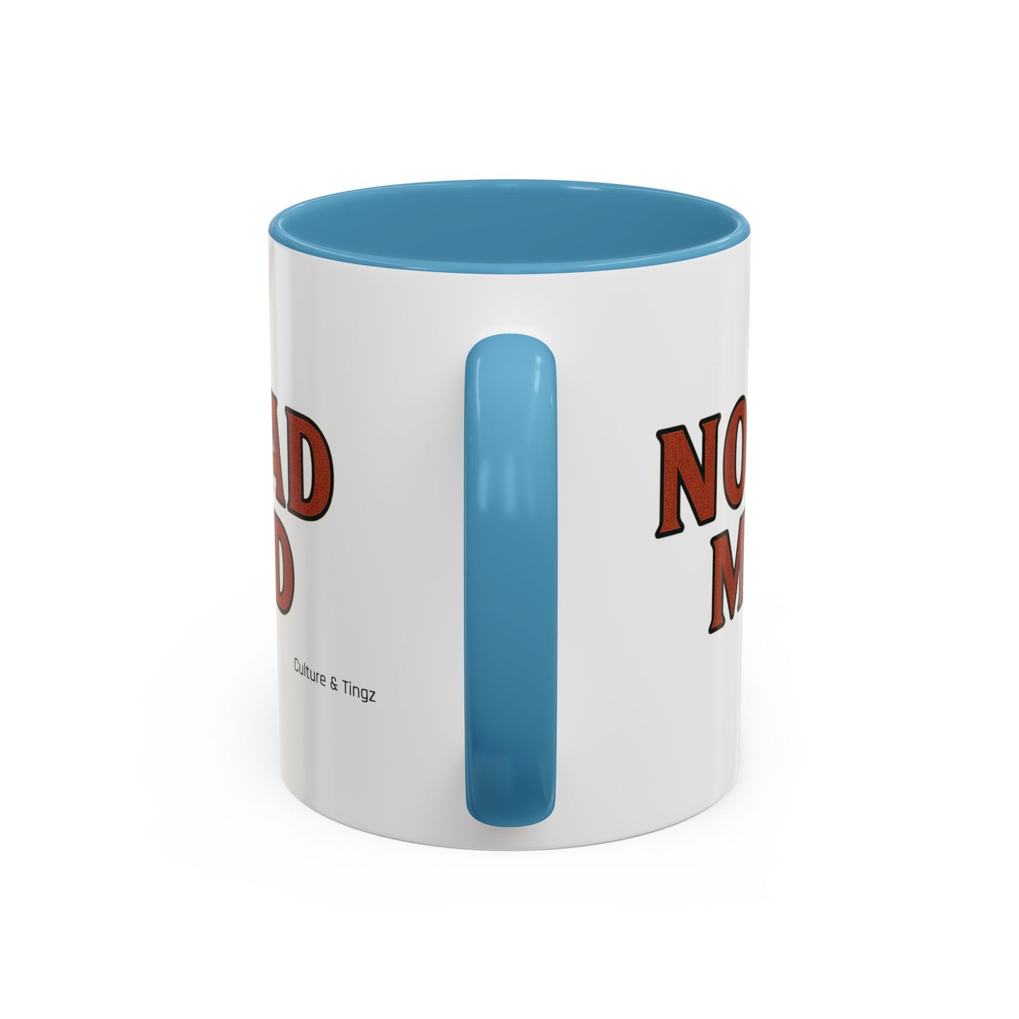 No Bad Mind Ceramic Mugs  – Letterwork Edition