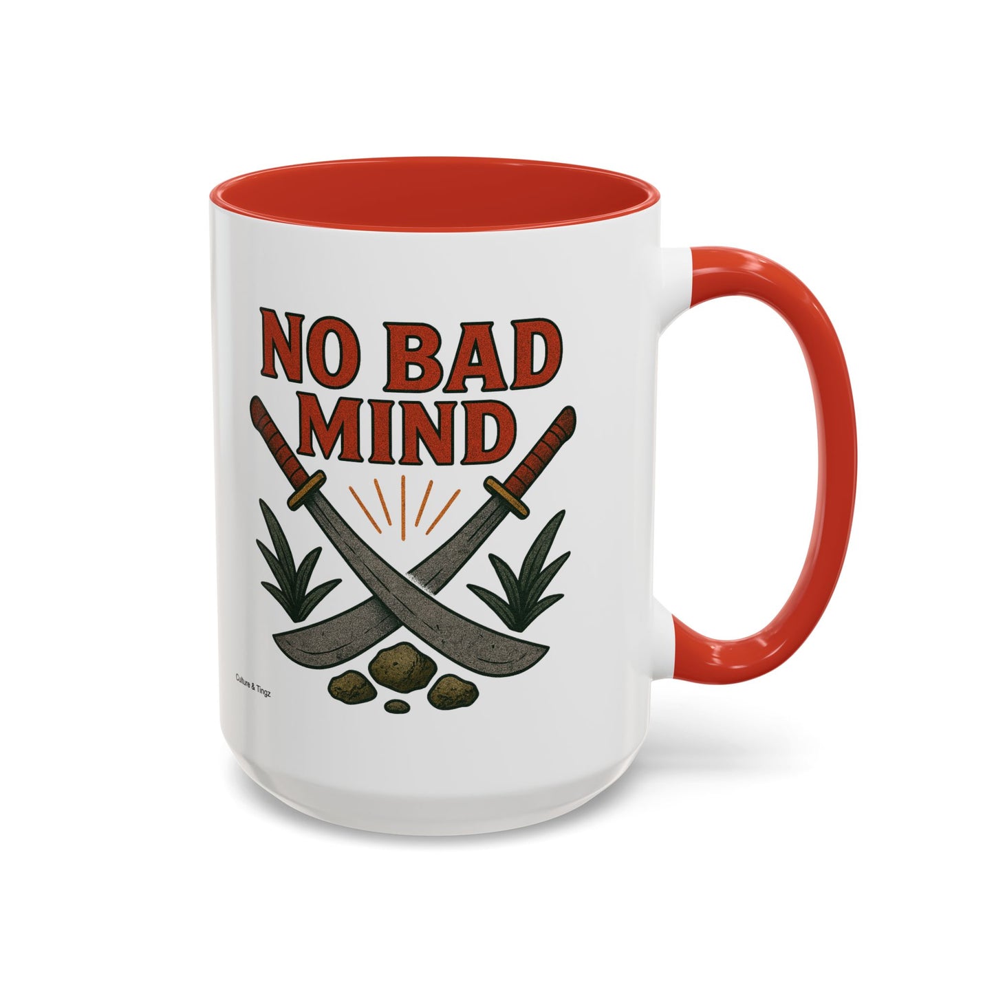No Bad Mind - Accent Coffee Mug