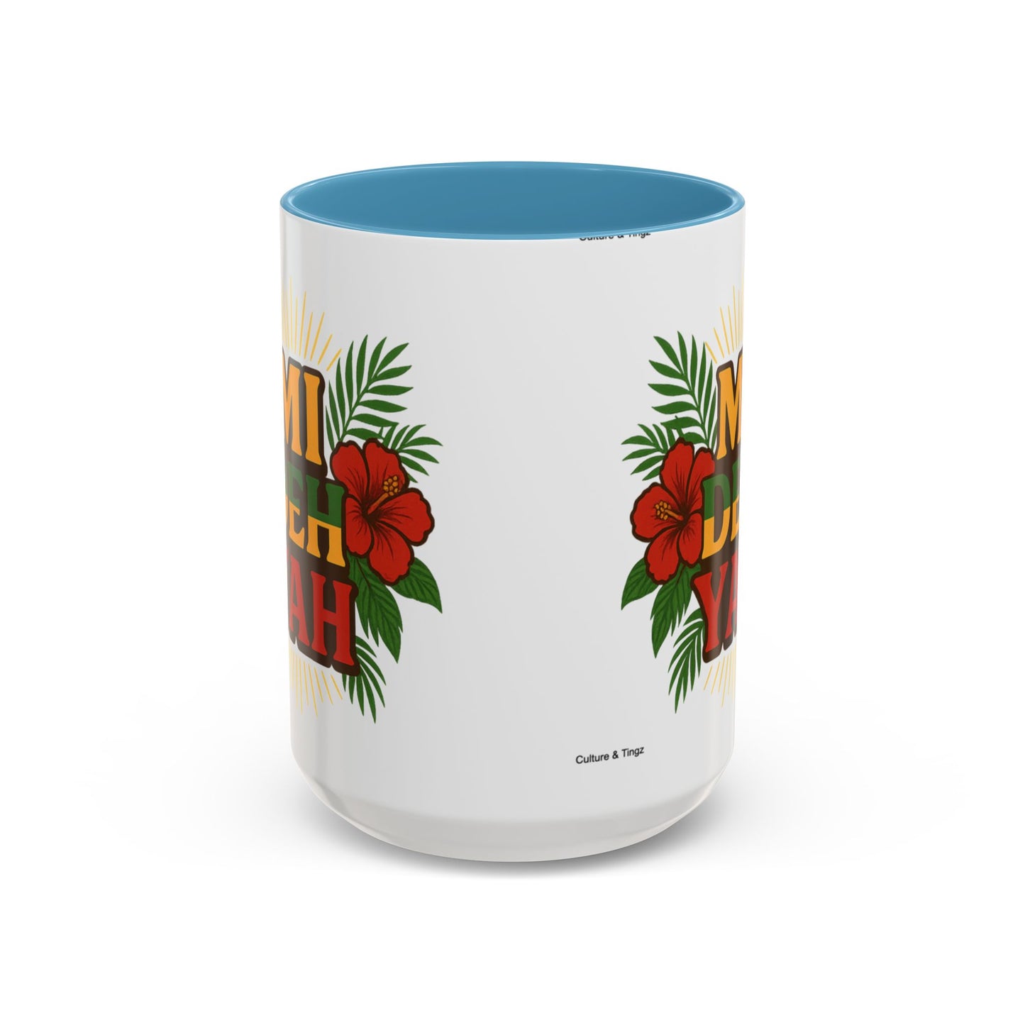 Mi Deh Yah Ceramic Mugs  – Letterwork Edition