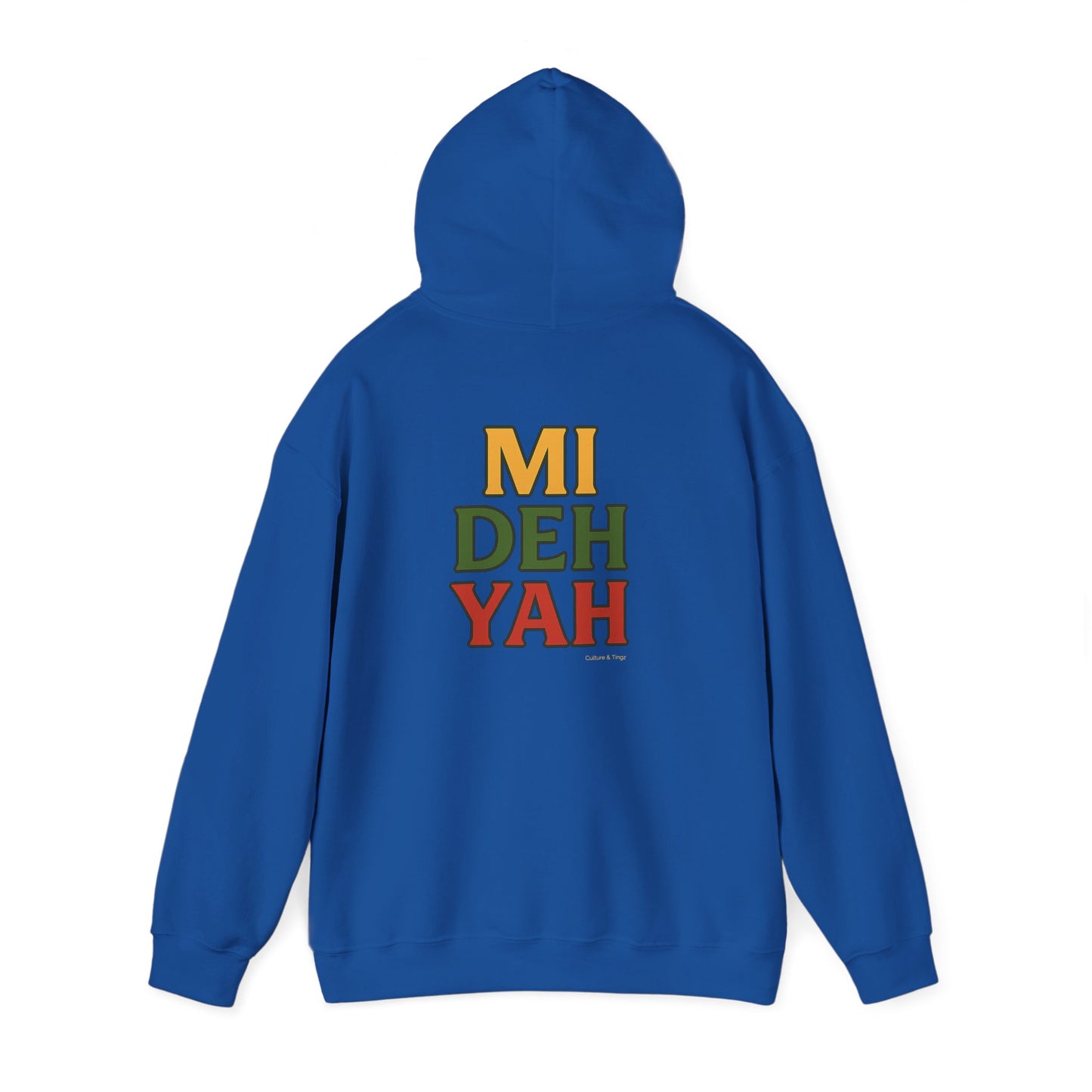Mi Deh Yah - Unisex Hoodie (Letterwork edition)