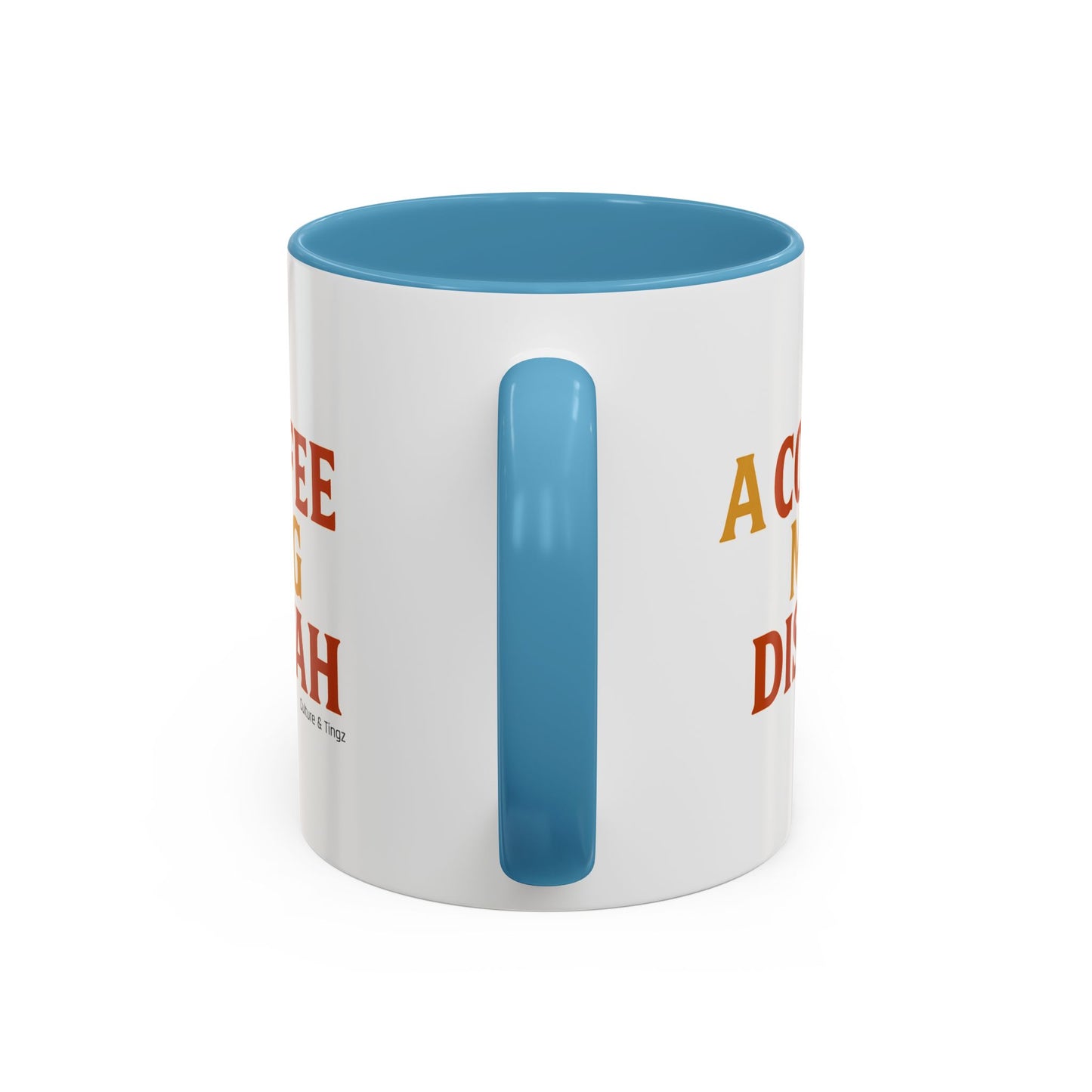 "A Coffee Mug Dis Yah" – Letterwork Edition