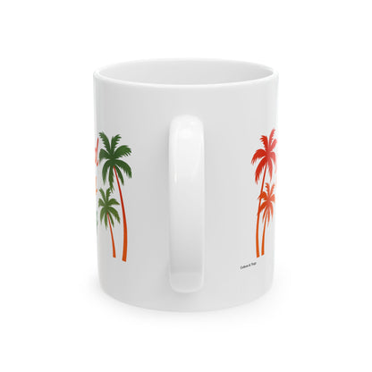 Island Vibes Only Ceramic Mug - 11 or 15 oz.